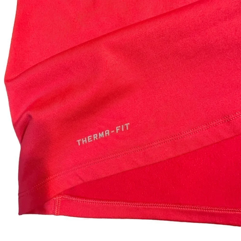 Nike deep pink Therma fit turtle neck